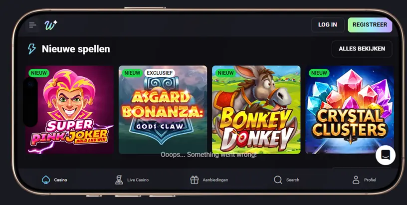 WinPlace mobiele casinospellen